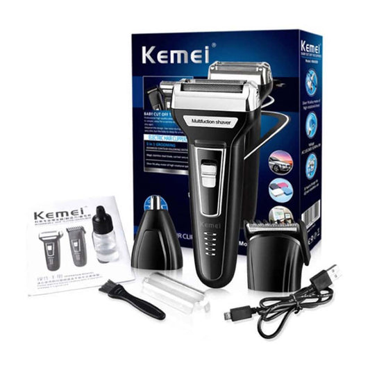 Kemei rechargeable cordless shaver