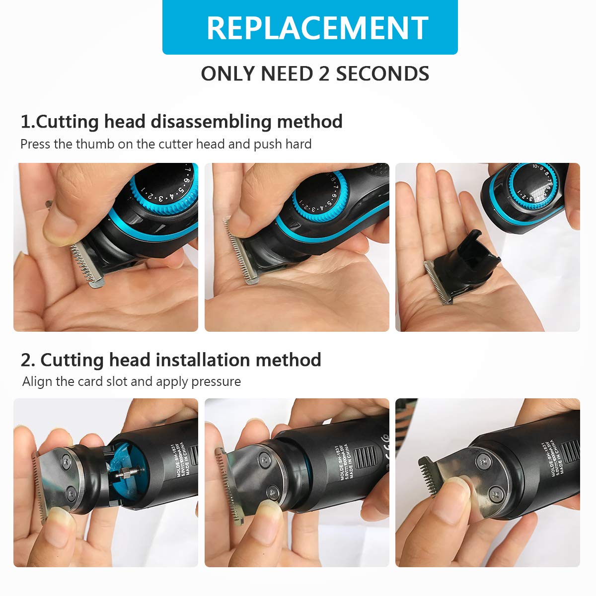 Beard trimmer attachment
