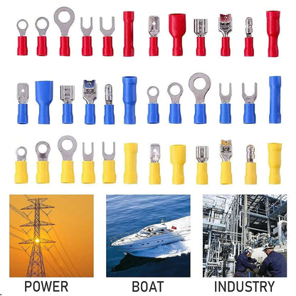 Electrical Terminal Crimp Wire Connectors 720Pcs