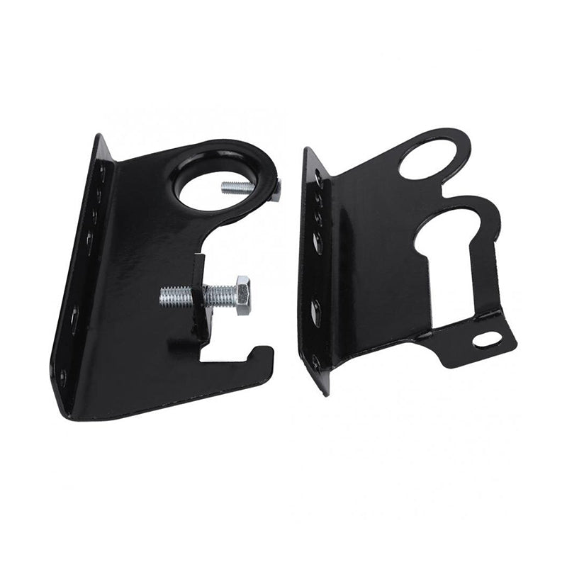 Durable steel jack and shovel mount