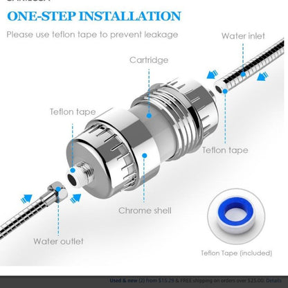 Shower Filter 15 Stage Shower Filter Chlorine Removal Filter