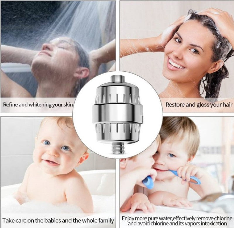 Shower Filter 15 Stage Shower Filter Chlorine Removal Filter