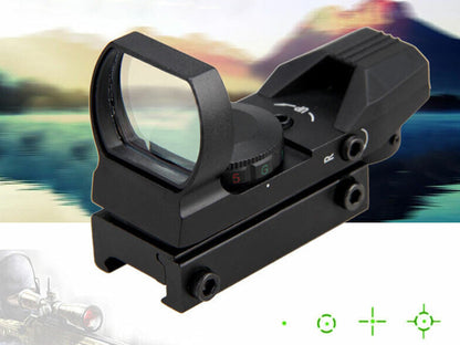 Red Green Dot Sight Tactical Holo 4 Reticle