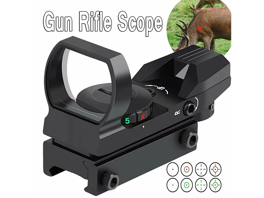 Red Green Dot Sight Tactical Holo 4 Reticle