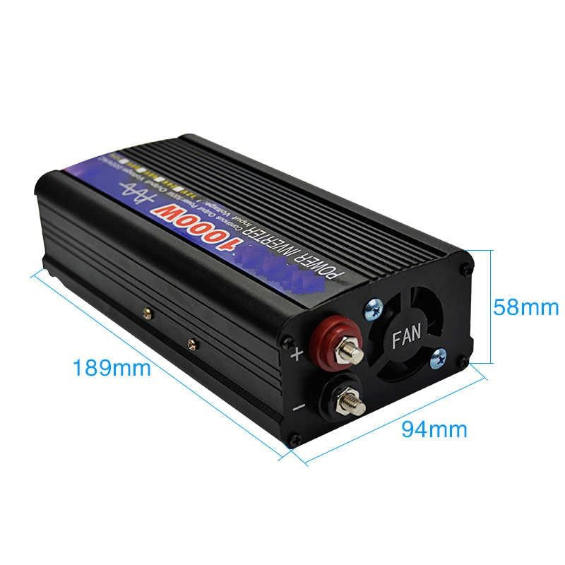 Pure Sine Wave Inverter 1000W 12V To 220V - The Shopsite