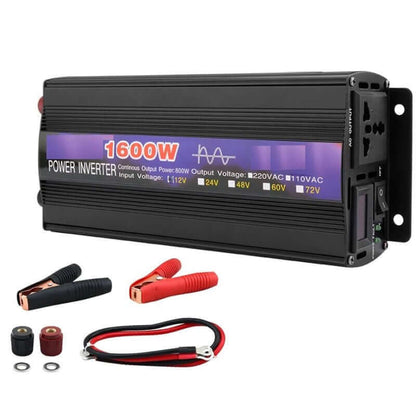 1600W Car Inverter 12V - The Shopsite