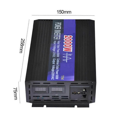 2000W Car Inverter 12V - The Shopsite