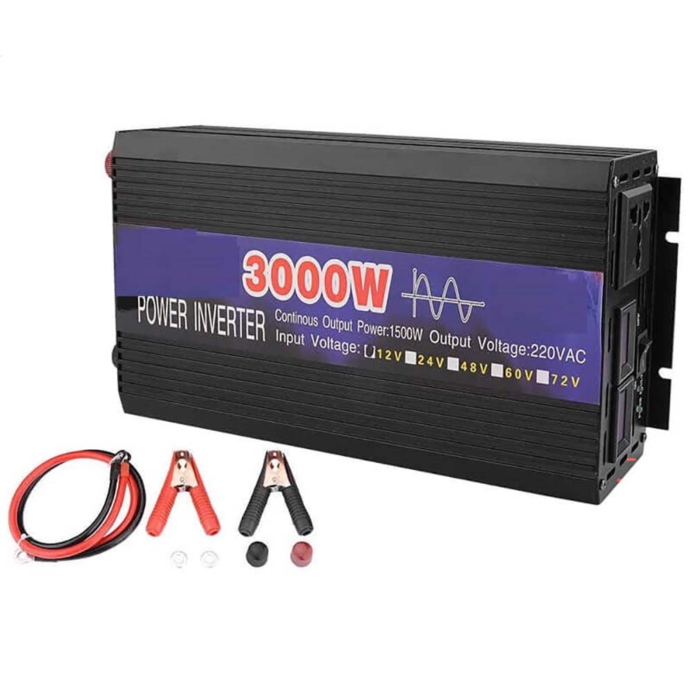 Pure Sine Wave Inverter 3000W 12V