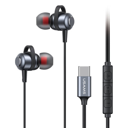 Wired USB-C Earphone Headset with Mic 1.2M