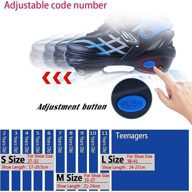Quiet inline skates