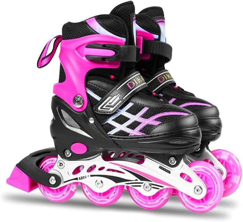 Inline skates with brakes