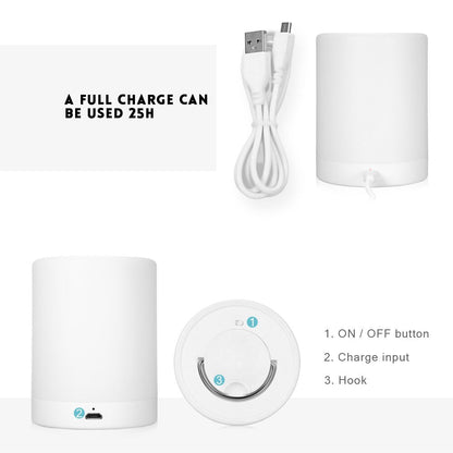 Smart LED Night Light Dimmable USB Rechargeable - The Shopsite