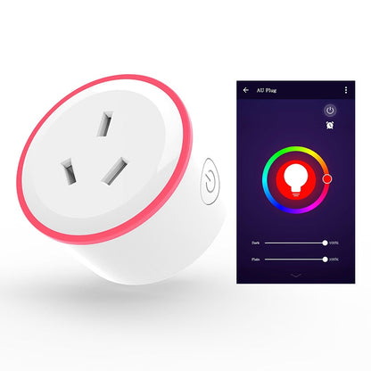 Wifi Smart Plug with RGB light - The Shopsite