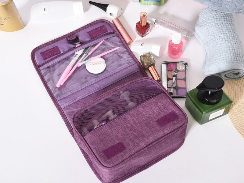 Hanging Toiletry Bag Travel Cosmetic Kit Large Essentials Organizer Waterproof