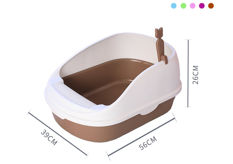 Cat Kitty Litter Tray with Scoop