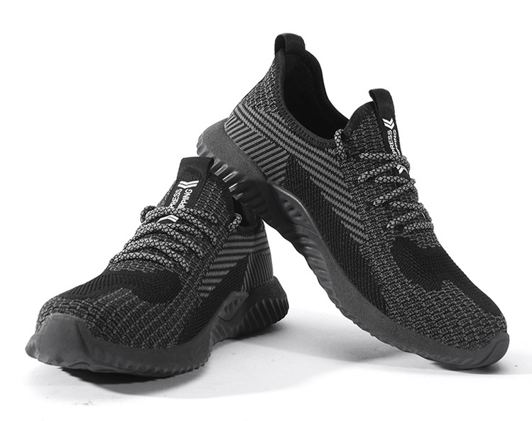 Summer Steel Cap Safety Sneakers Puncture Resistant Lightweight Work & Hiking Shoes