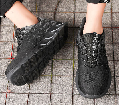 Steel Toe Work Shoes Anti Piercing Lightweight Sneakers Hiking Shoes