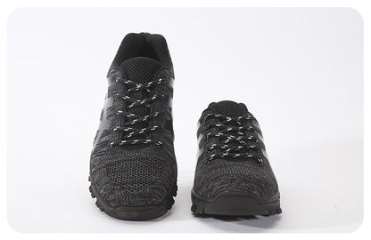 Steel Toe Work Shoes Anti Piercing Lightweight Sneakers Hiking Shoes