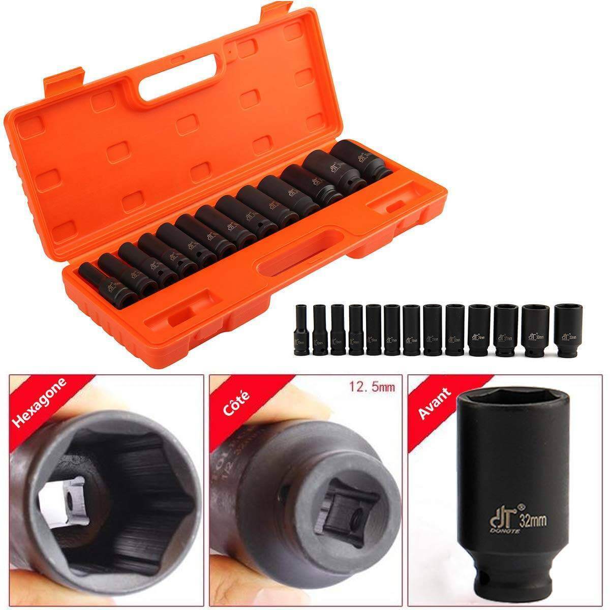 13 piece socket kit