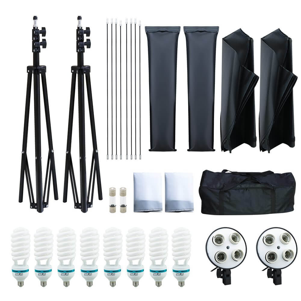 4 Head Studio Photography set Lighting Kit - The Shopsite