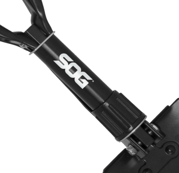 SOG Entrenching Tool- 18.25 Inch Folding Survival Shovel with Wood Saw Edge and Tactical Shovel Carry bag