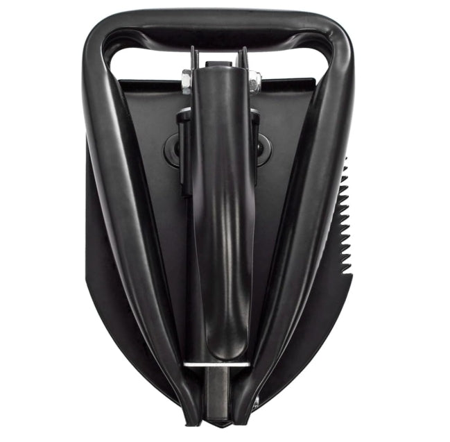 SOG Entrenching Tool- 18.25 Inch Folding Survival Shovel with Wood Saw Edge and Tactical Shovel Carry bag