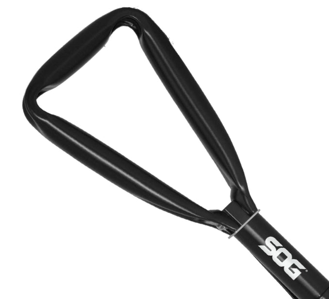 SOG Entrenching Tool- 18.25 Inch Folding Survival Shovel with Wood Saw Edge and Tactical Shovel Carry bag