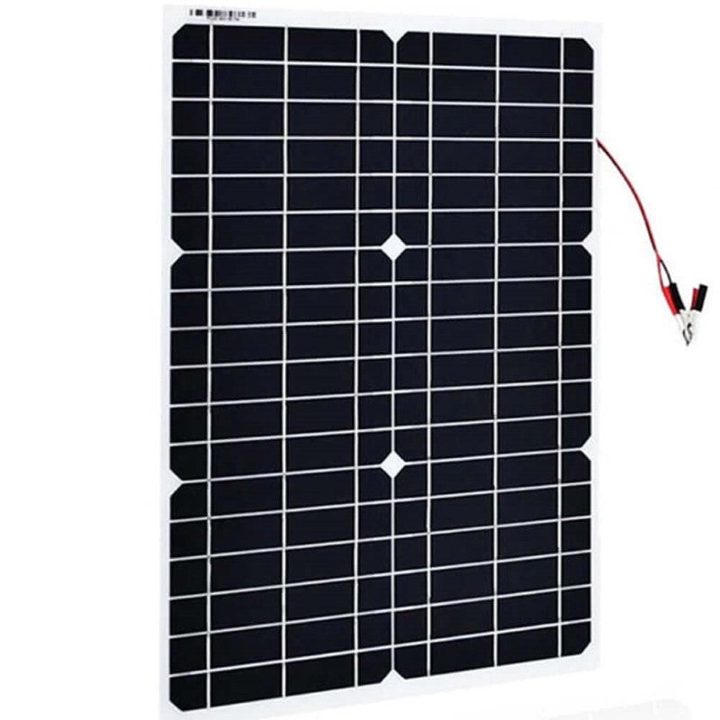Monocrystalline Solar Panel 50W 12V - The Shopsite