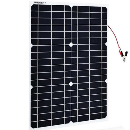 Monocrystalline Solar Panel 50W 12V - The Shopsite