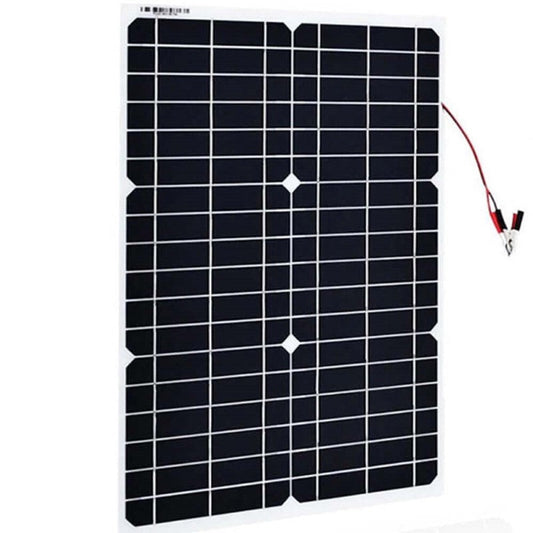 Monocrystalline Solar Panel 50W 12V - The Shopsite
