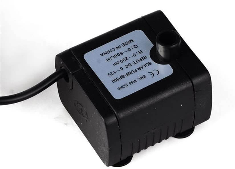 compact solar fountain pump
