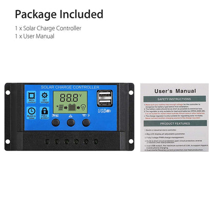 solar controller with usb