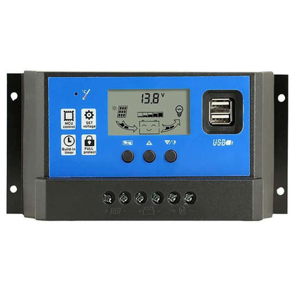 50A solar charge controller front