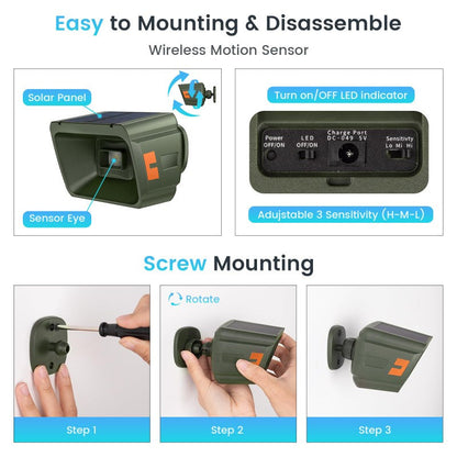 Solar Driveway Alarm System