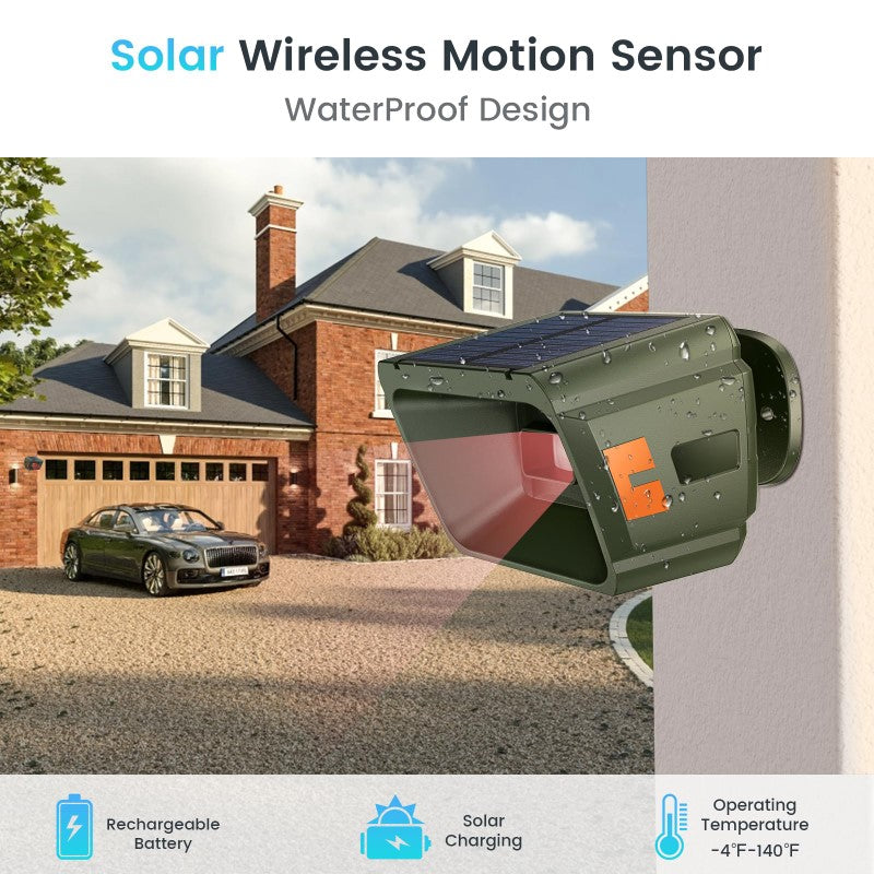 Solar Driveway Alarm System