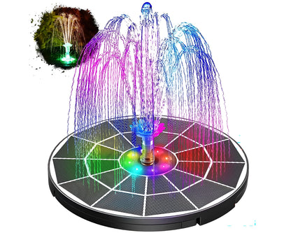Solar Water Fountain