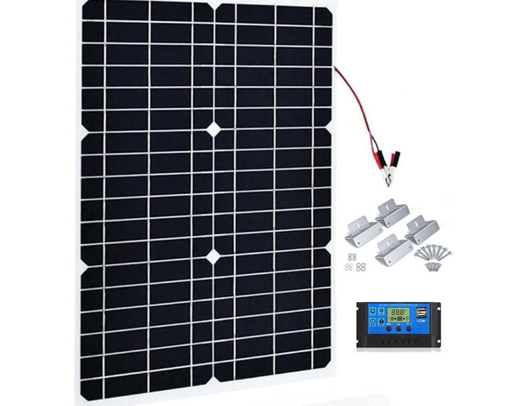 Mono Solar Panel 120W with 50A contller with mount