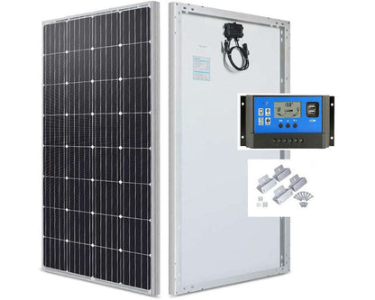 Mono Solar Panel 150W with controller 50A and mount