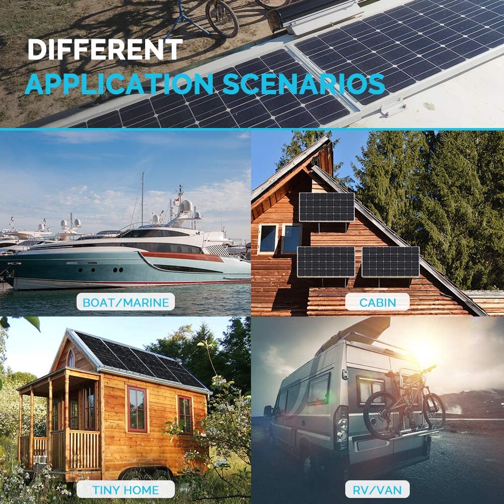 Solar Panel 30W with controller 20A 12V Monocrystalline