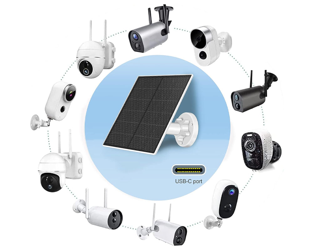 Solar Panel for Security Camera