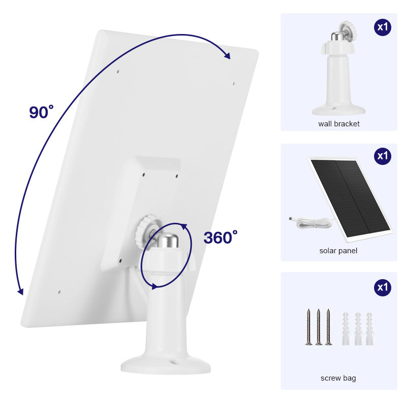 Solar Panel for Security Camera