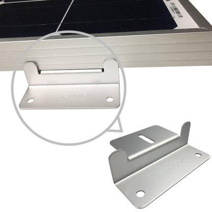 Solar Panel Mount Kit - Z Bracket For Rv/Roof Z Bracket For Rv/Roof Solar Panel Mounting Kit 4 Pcs