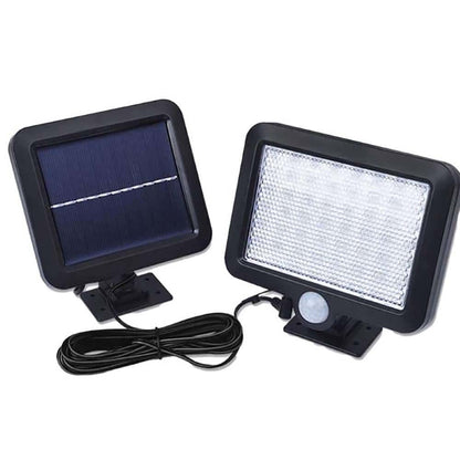 Solar motion sensor light