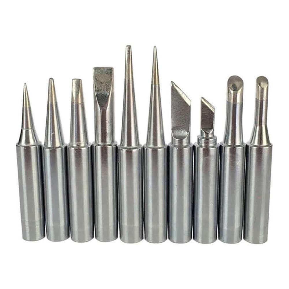 10pcs solder iron tips set