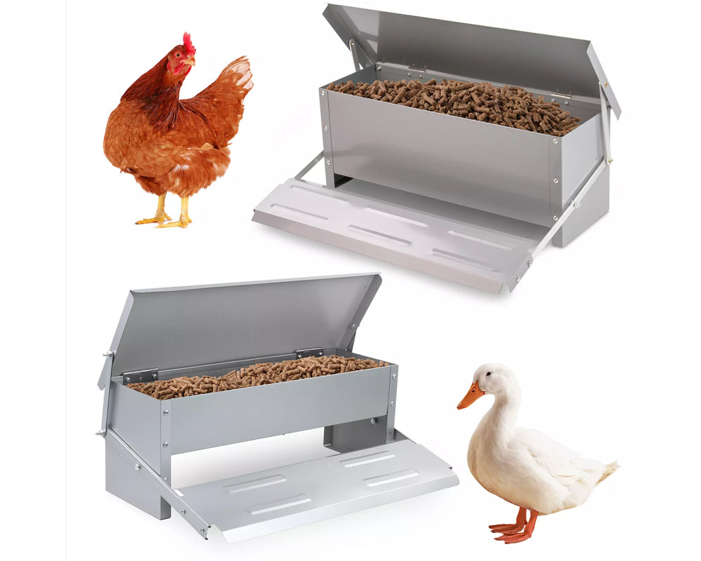 Chicken feeder easy assembly