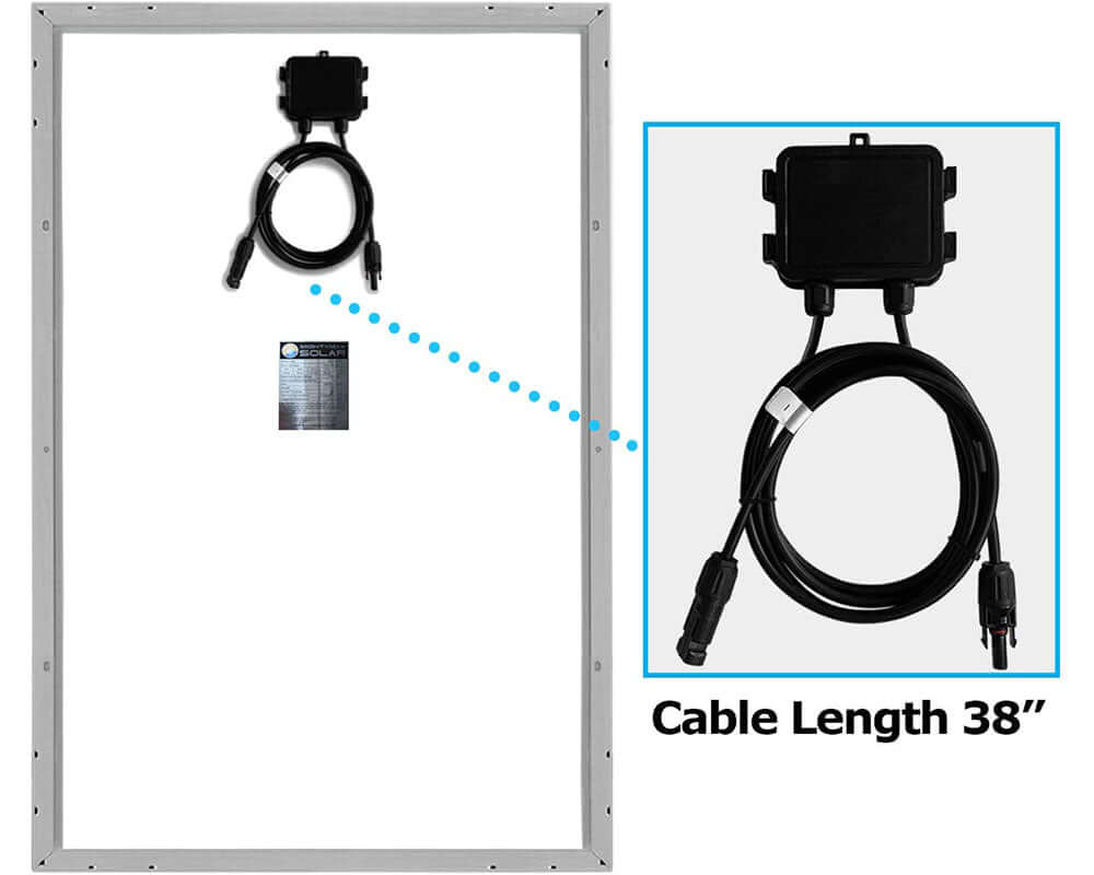 100W Solar Panel poly-crystalline - The Shopsite
