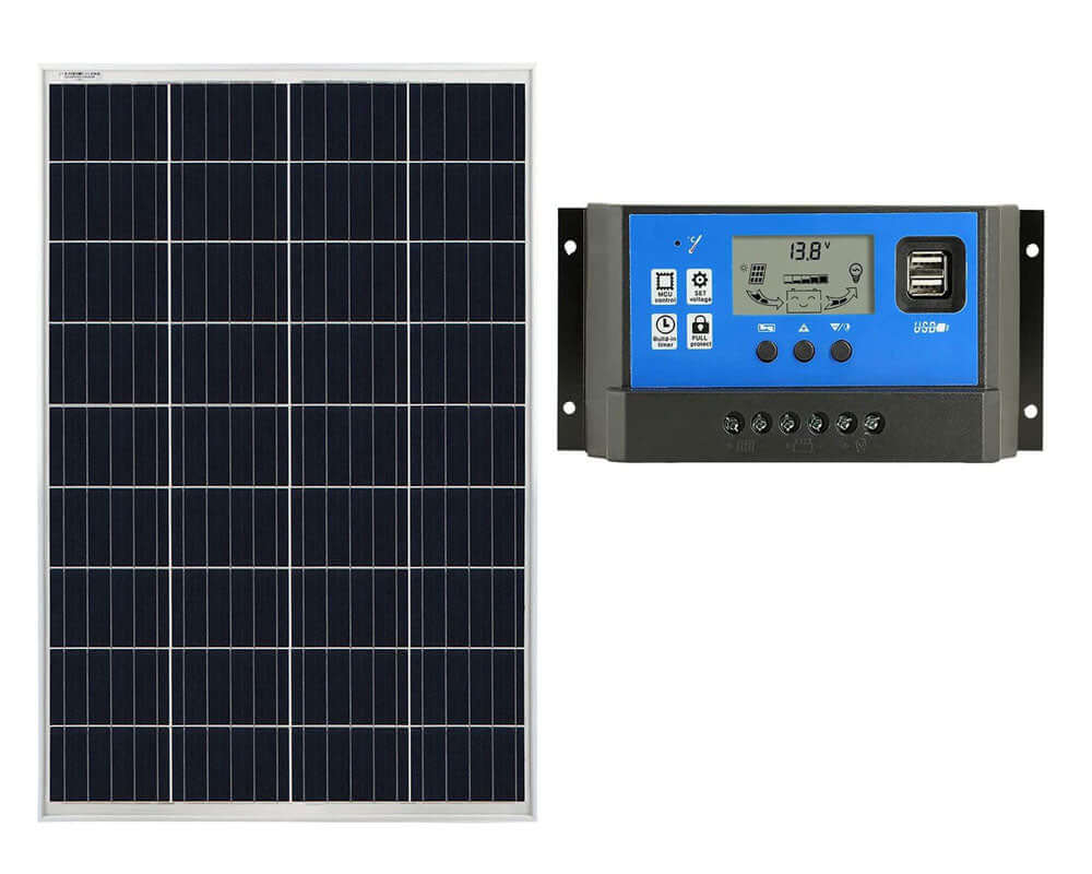 100W Solar Panel poly-crystalline - The Shopsite