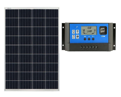 100W Solar Panel poly-crystalline - The Shopsite