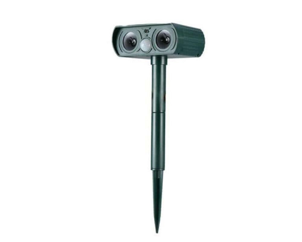 Animal repeller with LED lights