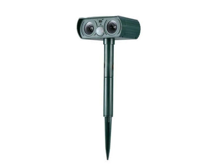 Animal repeller with LED lights